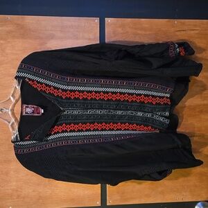 Johnny Was embroidered tunic